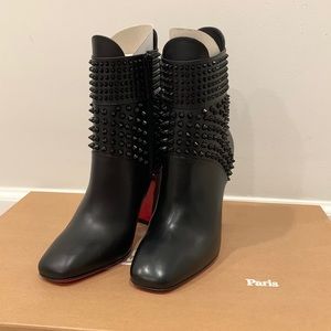 Christian Louboutin Hongroise booties. NEW never worn